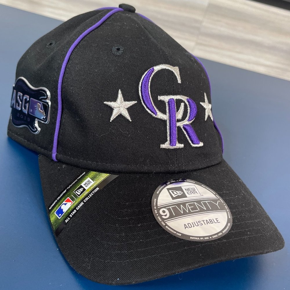 New Era Colorado Rockies All Star Game Collection Patch Adjustable Hat
